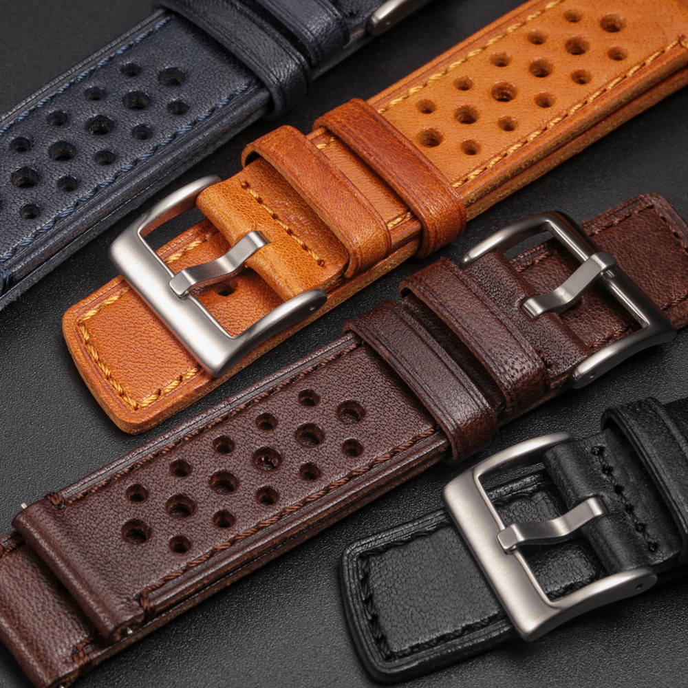 Nato Strap Nylon - Hemsut Cowhide Watch Band Quick Release