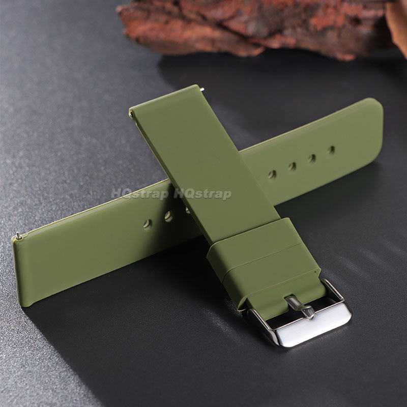 Silicone Strap 12mm 14mm 16mm  - Canvas Strap Watch recension och pris