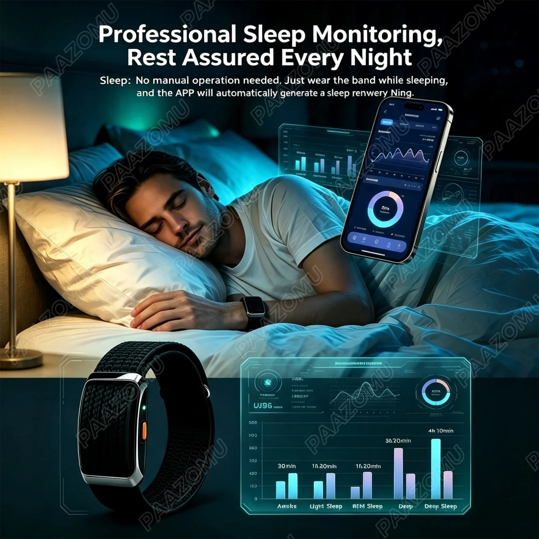 2026 New Screenless Health Fit - Canvas Strap Watch recension och pris