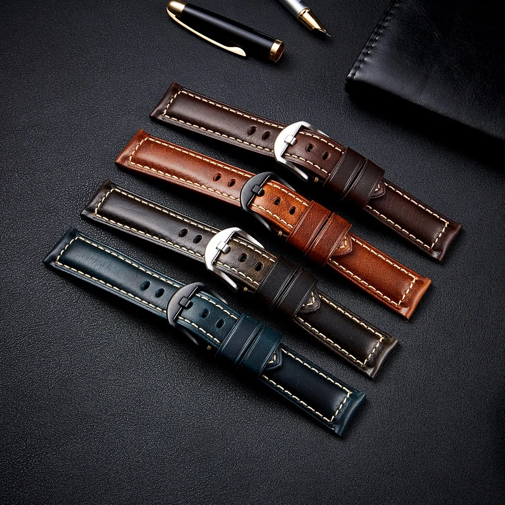High Quality Genuine Leather S - Leather Strap Quick Release recension och pris