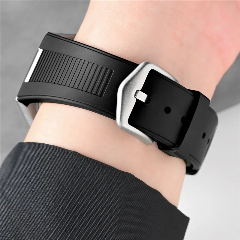 Fluoro Rubber Strap 25*12mm De - Patek Philippe Watch Nautilus recension och pris
